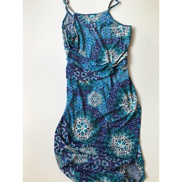 Shop WTD High and Low Wrap Style Dress - Picture 2 of 13